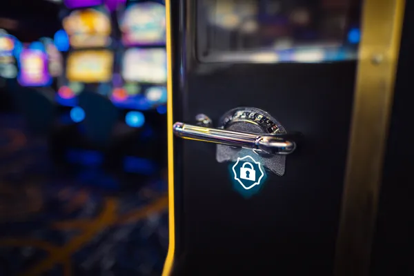 F8BER Casino - Bước vào không gian giải trí trực tuyến cao cấp Một người phụ nữ quyến rũ cầm chip casino trong không gian ánh đèn rực rỡ, đại diện cho bầu không khí casino trực tuyến của F8BER.